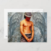 天使たち米国1葉書 ポストカード (正面/裏面)