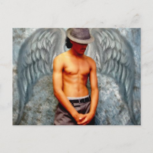 天使たち米国1葉書 ポストカード (正面)