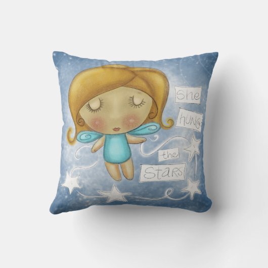 天使つる星 クッション (裏面)