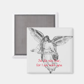 天使としてのイエス マグネット (正面/裏面)