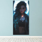 天使としてのジンクス キャンバスプリント (インサイチュ (ウッドフロア))