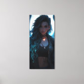 天使としてのジンクス キャンバスプリント (正面)