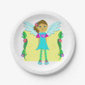 天使としての少女 ペーパープレート (正面)