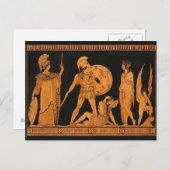 天使とアマゾーンのはがき ポストカード (正面/裏面)