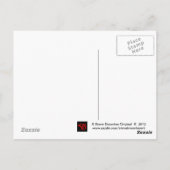 天使とアマゾーンのはがき ポストカード (裏面)