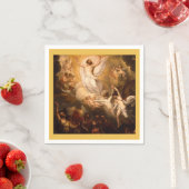 天使とキリストの昇天 スタンダードカクテルナプキン (インサイチュ)