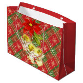 天使とクリスマスプレド ラージペーパーバッグ (裏面アングル)