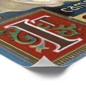 天使とハープ ポスター (角)