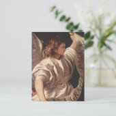 天使とバナー1522 ポストカード (スタンド正面)