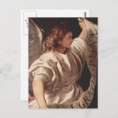 天使とバナー1522 ポストカード (正面/裏面)