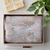 天使とバラとピンクのデコページ 薄葉紙 (ギフト)