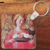 天使とバラ キーホルダー (裏面)