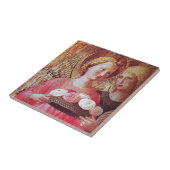 天使とバラ タイル (側面)