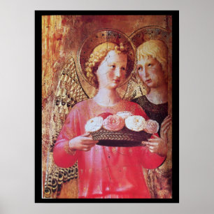 天使とバラ ポスター