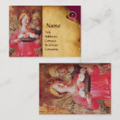 天使とバラ 名刺 (正面/裏面)