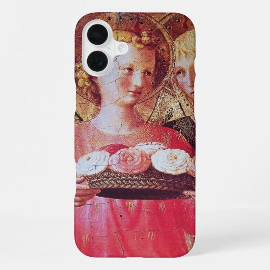 天使とバラ iPhoneケース (裏面)