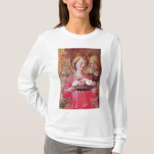 天使とバラ Tシャツ (正面)