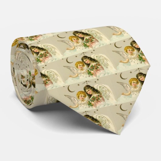 天使とホリー ネクタイ (ロール)