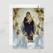 天使とマリア – レジーナ・アンジェロラム ポストカード (正面/裏面)