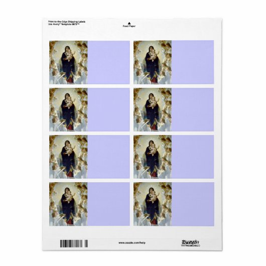 天使とマリア – レジーナ・アンジェロラム ラベル (フルシート)