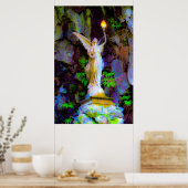 天使とランプのポスター ポスター (キッチン)