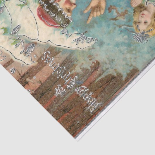 天使と冬の森のクリスマス 薄葉紙 (詳細)