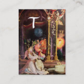 天使と出生_クリスマスモノグラムの魔法 名刺 (裏面)