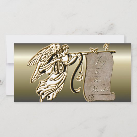 天使と喜びの世界スクロール シーズンカード (正面)