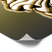 天使と喜びの世界スクロール ポスター (角)