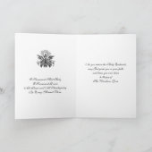 天使と女の子のためのカトリック初の聖餐式 シーズンカード (内部)