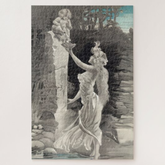 天使と女神バレンタイン ジグソーパズル (縦)