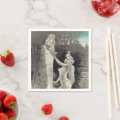 天使と女神バレンタイン スタンダードカクテルナプキン (インサイチュ)