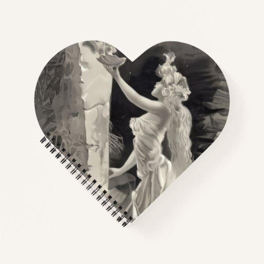 天使と女神バレンタイン ノートブック (正面)