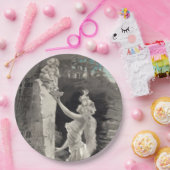 天使と女神バレンタイン ペーパープレート (パーティー)