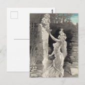 天使と女神バレンタイン ポストカード (正面/裏面)