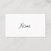 天使と女神バレンタイン 名刺 (裏面)