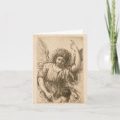 天使と子ども（ゲルチーノ） カード (正面)