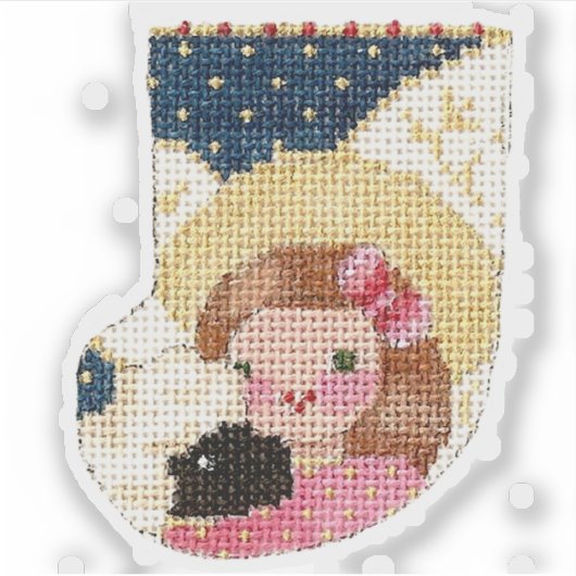 天使と子羊 シール (正面)