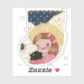 天使と子羊 シール (シート)