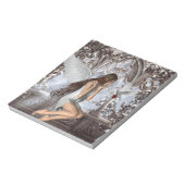 天使と彼女の鳩 ノートパッド (回転)