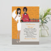 天使と悪魔のハロウィン招待状(AA) 招待状 (スタンド正面)