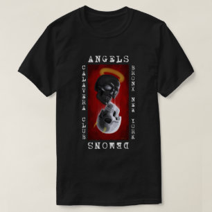 天使と悪魔のTシャツ Tシャツ