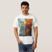 天使と悪魔 Tシャツ (正面フル)