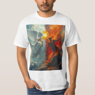 天使と悪魔 Tシャツ