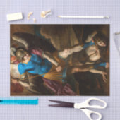 天使と戦う天使ミカエル落ちた天使 薄葉紙 (クラフト)