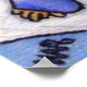 天使と猫が雲の上で ポスター (角)