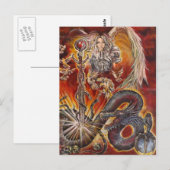 天使と竜 ポストカード (正面/裏面)