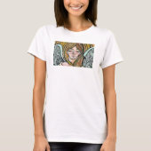 天使と緑 Tシャツ (正面)