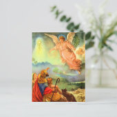 天使と羊飼い ポストカード (スタンド正面)