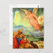天使と羊飼い ポストカード (正面/裏面)